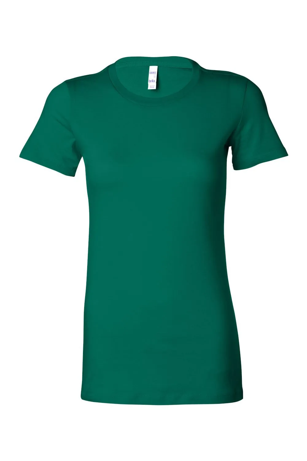 Bella   Canvas Womens The Favorite Short Sleeve Crewneck T-Shirt - Kelly Green - Closeout