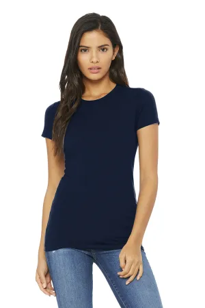 Bella   Canvas Womens The Favorite Short Sleeve Crewneck T-Shirt - Navy Blue