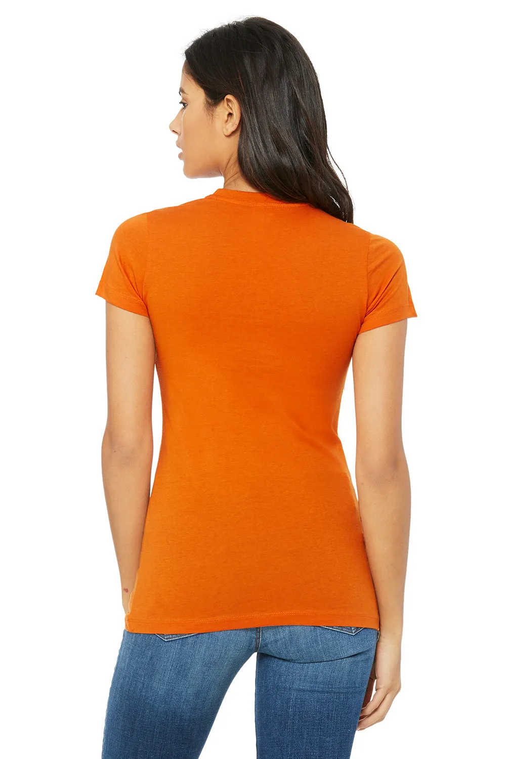 Bella   Canvas Womens The Favorite Short Sleeve Crewneck T-Shirt - Orange