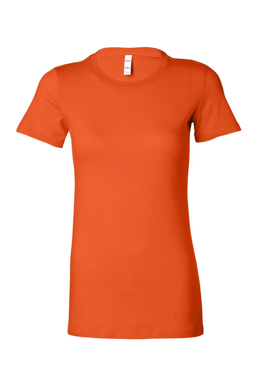 Bella   Canvas Womens The Favorite Short Sleeve Crewneck T-Shirt - Orange