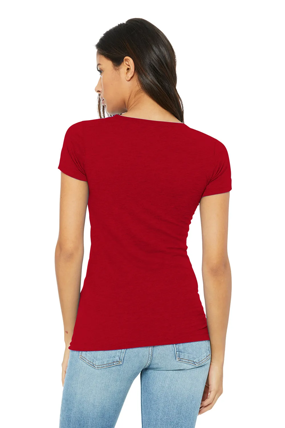 Bella   Canvas Womens The Favorite Short Sleeve Crewneck T-Shirt - Red