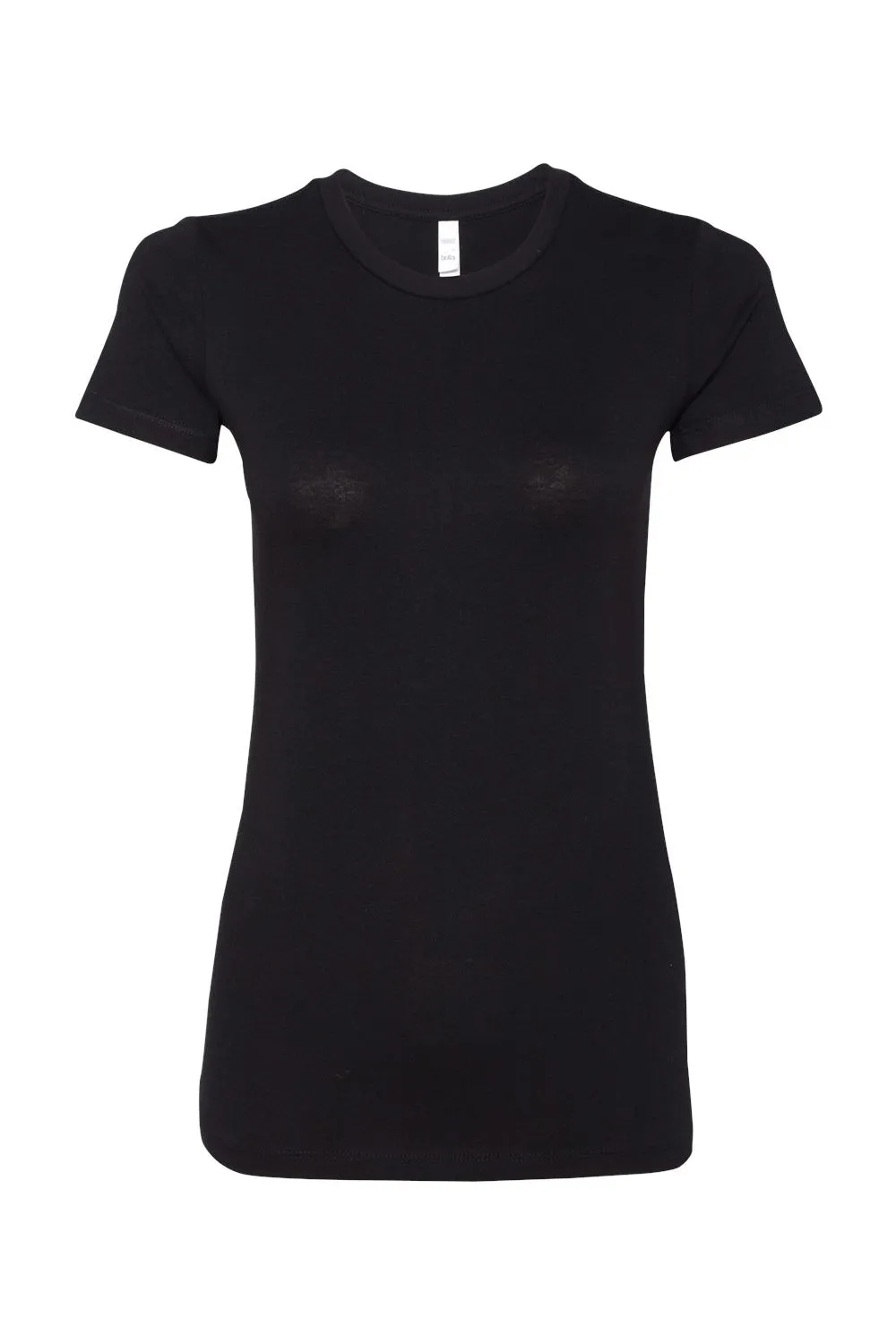Bella   Canvas Womens The Favorite Short Sleeve Crewneck T-Shirt - Solid Black