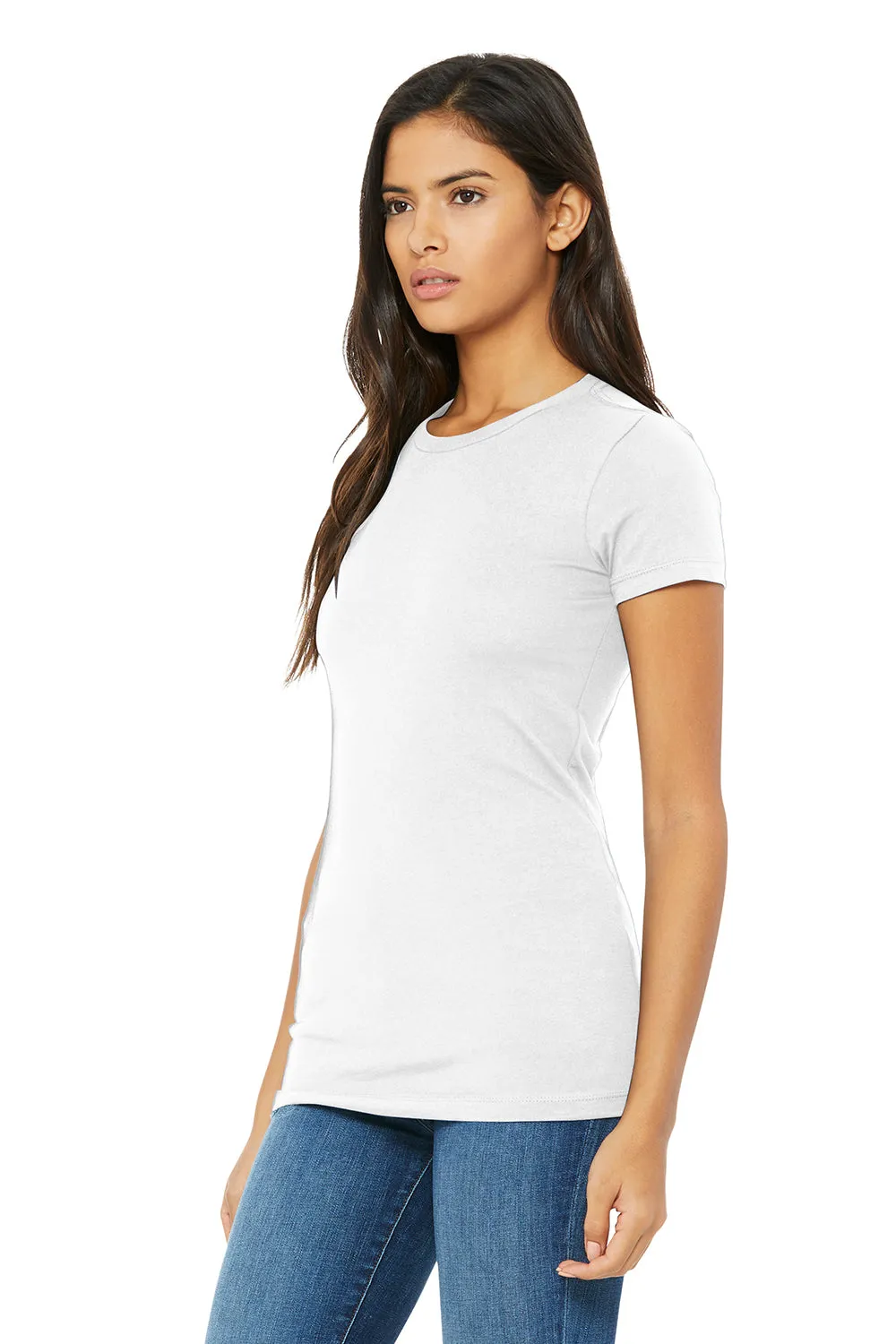 Bella   Canvas Womens The Favorite Short Sleeve Crewneck T-Shirt - White