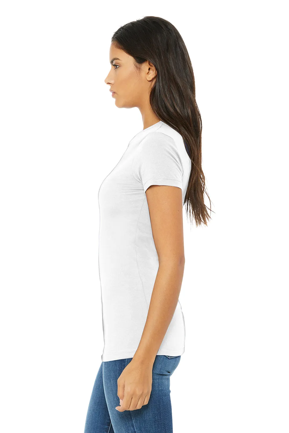 Bella   Canvas Womens The Favorite Short Sleeve Crewneck T-Shirt - White