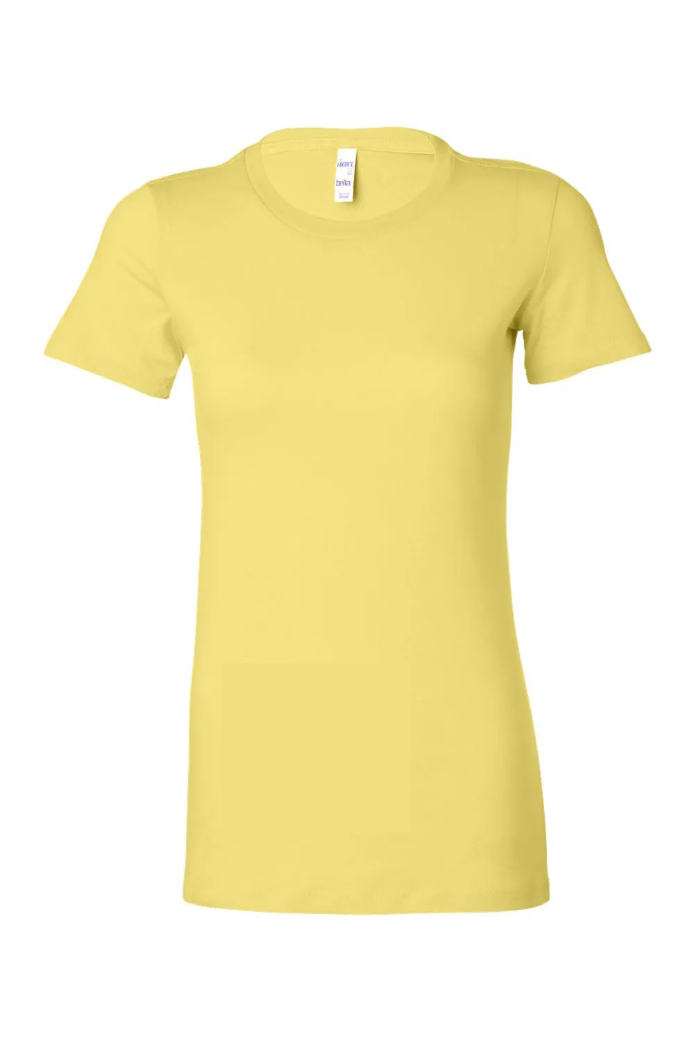 Bella   Canvas Womens The Favorite Short Sleeve Crewneck T-Shirt - Yellow