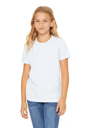 Bella   Canvas Youth Jersey Short Sleeve Crewneck T-Shirt - Ash Grey