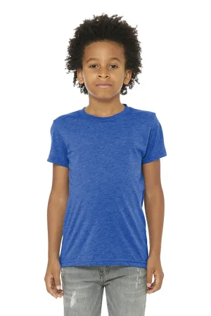 Bella   Canvas Youth Short Sleeve Crewneck T-Shirt - True Royal Blue