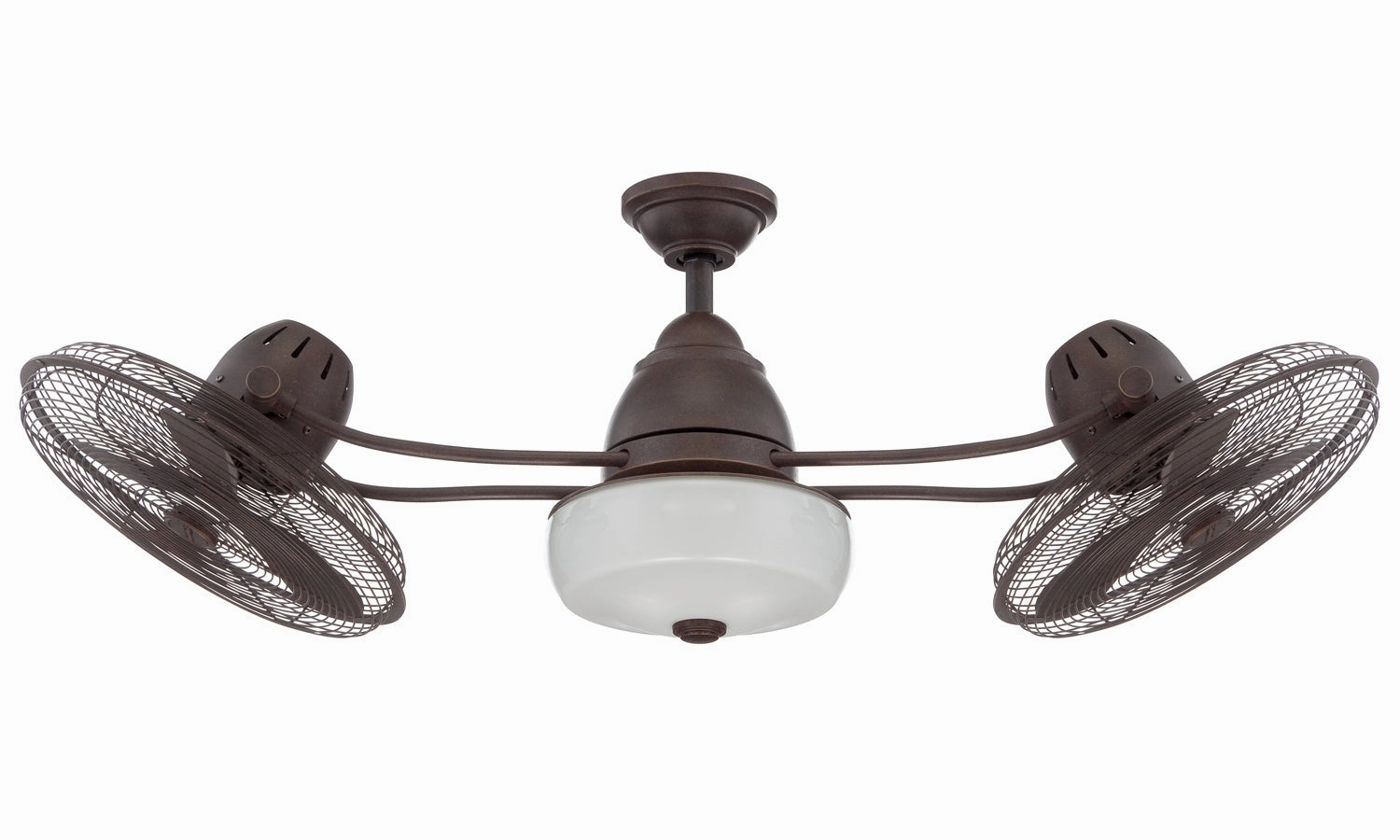 Bellows II Indoor/Outdoor 48"Ceiling Fan Aged Bronze Textured best small fans for home and travel