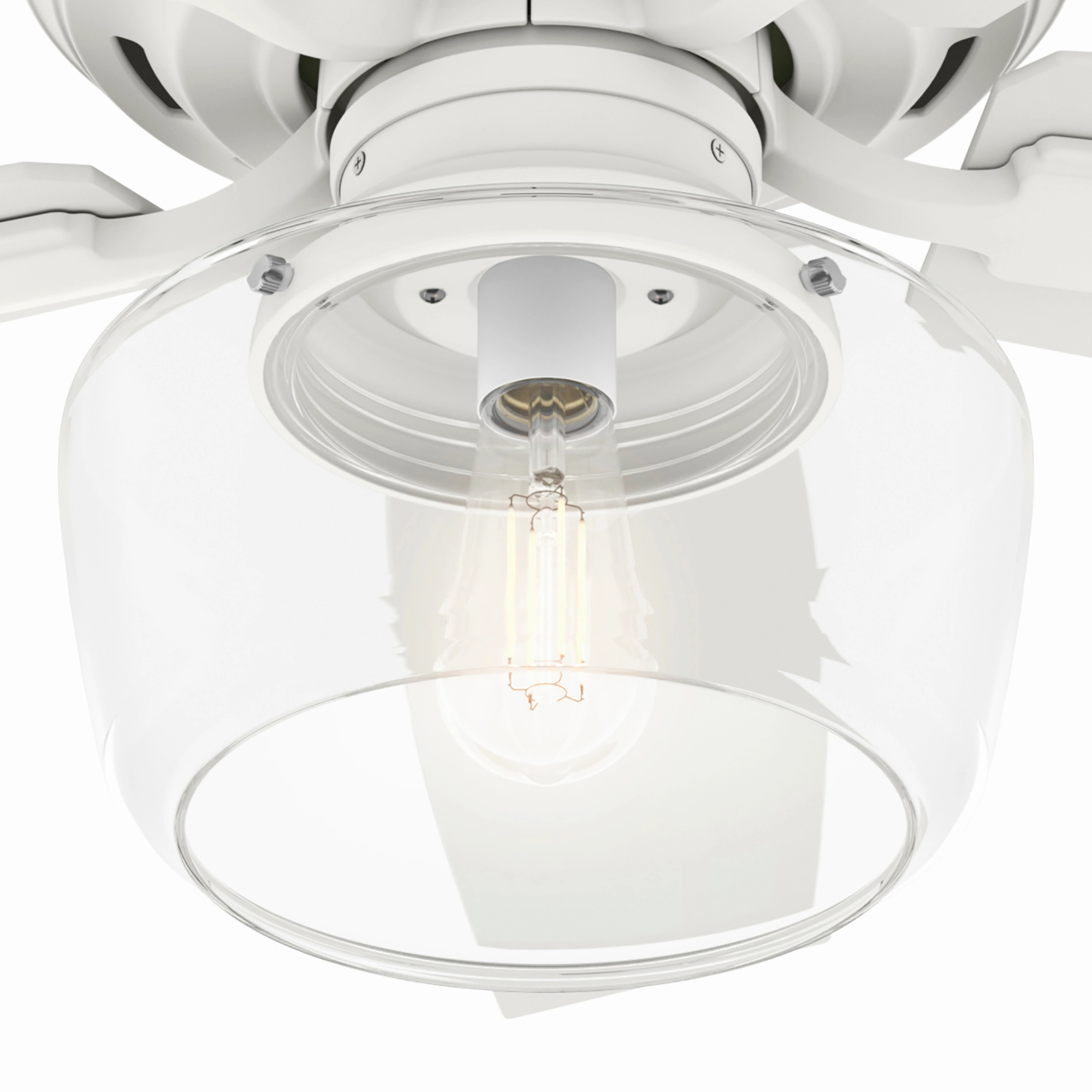 Bennett 44"Ceiling Fan Matte White