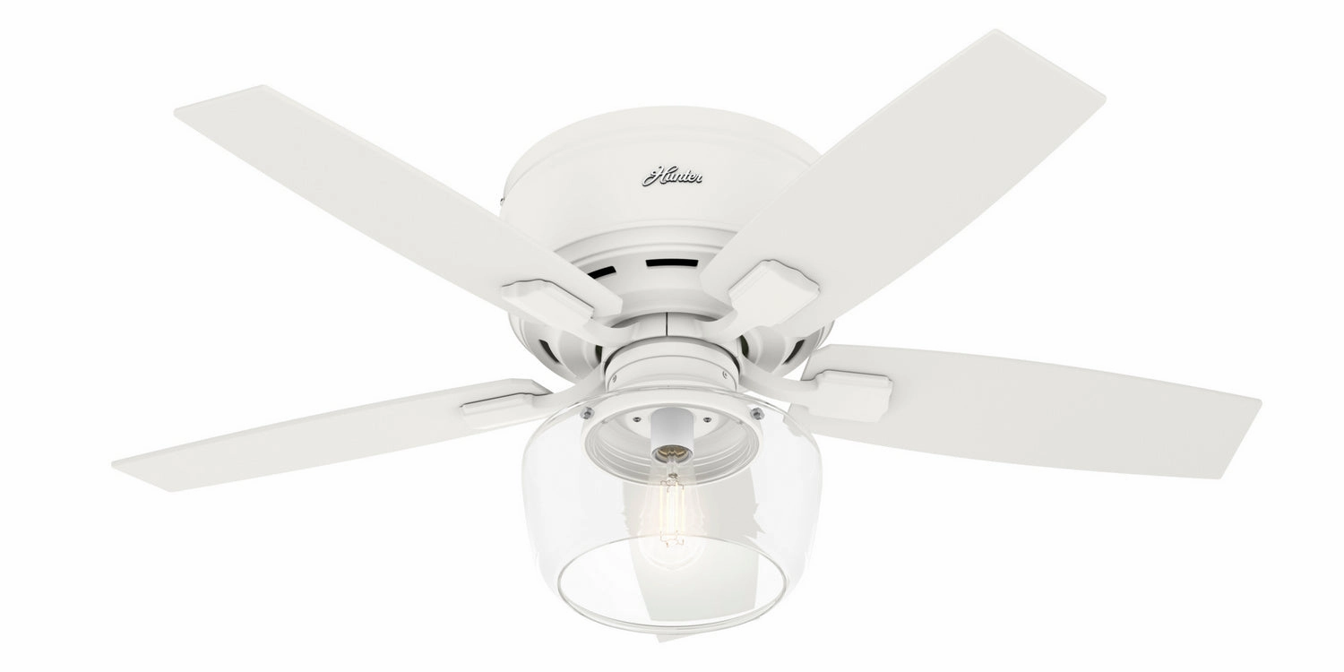 Bennett 44"Ceiling Fan Matte White portable electric fans for dorm rooms