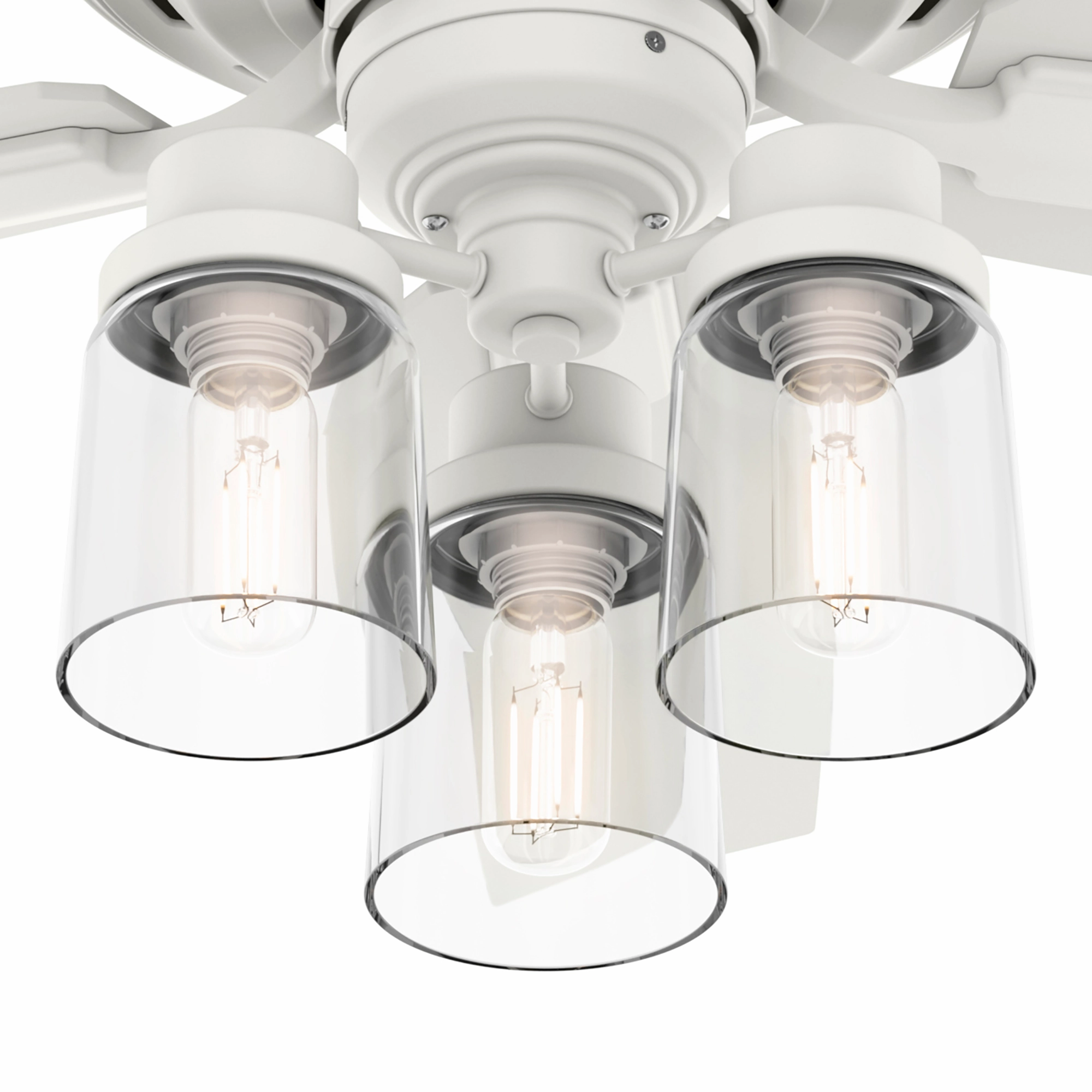 Bennett 44"Ceiling Fan Matte White
