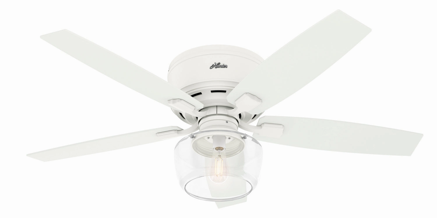 Bennett 52"Ceiling Fan Matte White sleek design electric fans for modern homes
