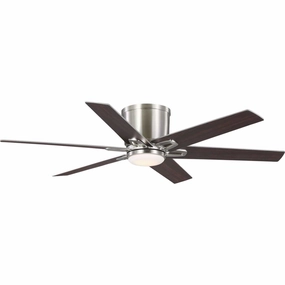 Bexar 54"Ceiling Fan Brushed Nickel durable fans for long-lasting performance