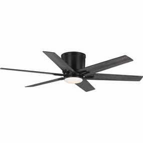 Bexar 54"Ceiling Fan Matte Black high-speed electric fans for better airflow