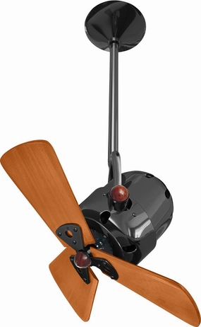 Bianca Direcional 16"Ceiling Fan Black Nickel best small fans for home and travel