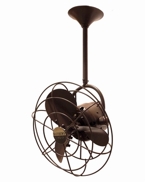 Bianca Direcional 16"Ceiling Fan Bronzette quiet small fans for desk or nightstand