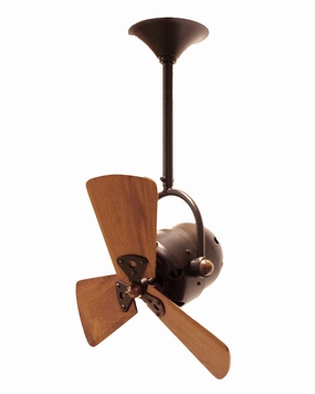 Bianca Direcional 16"Ceiling Fan Bronzette quiet small fans for desk or nightstand