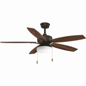 Billows 52"Ceiling Fan Antique Bronze lightweight fans for moving around easily