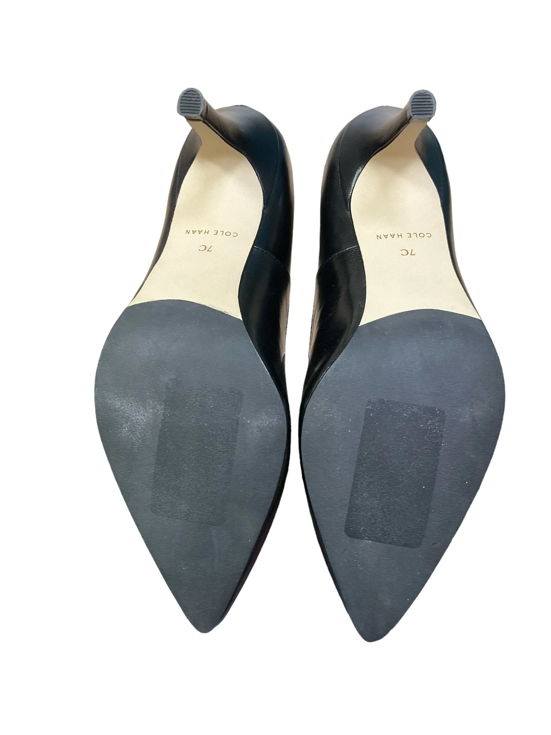 Black Shoes Heels Stiletto Cole-haan, Size 7 cole haan