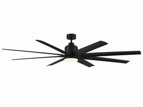 Bluffton 72" Outdoor Ceiling Fan Matte Black high-speed electric fans for better airflow