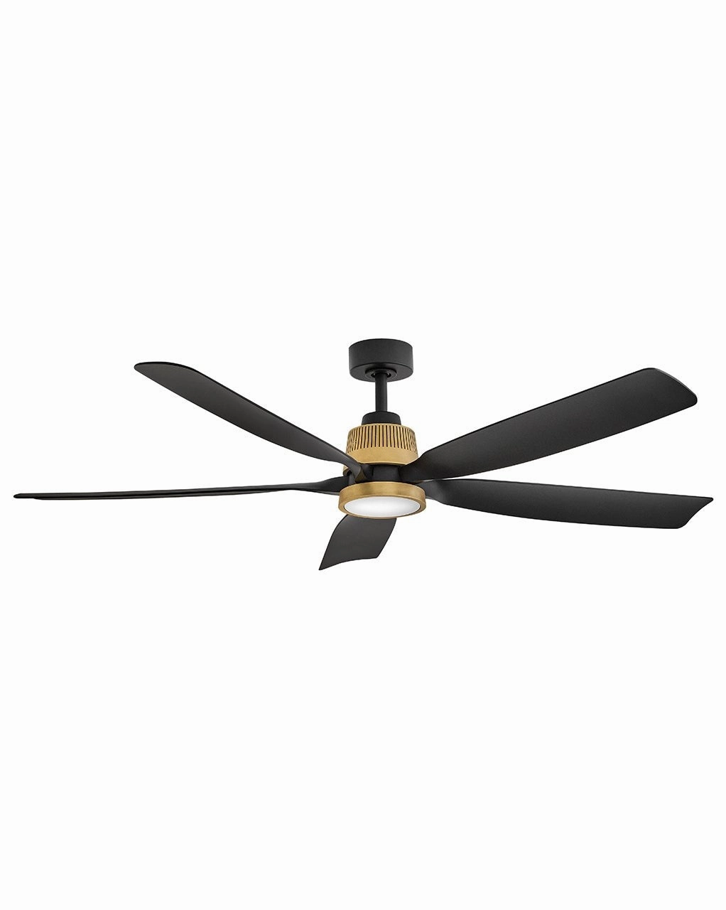 Bodin 64"Ceiling Fan Heritage Brass versatile medium fans for any space