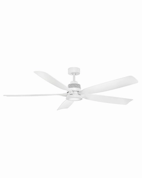 Bodin 64"Ceiling Fan Matte White high-speed electric fans for better airflow