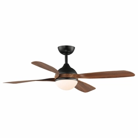 Bola 52" Indoor Fan with LED Light Kit quiet ceiling fans with remote control