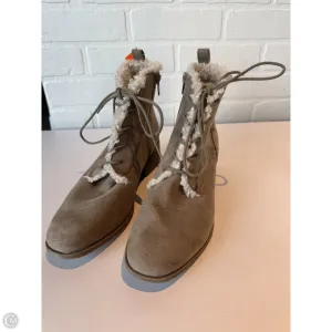 Boots Ankle Flats By Kenneth Cole Reaction In Tan, Size: 8.5