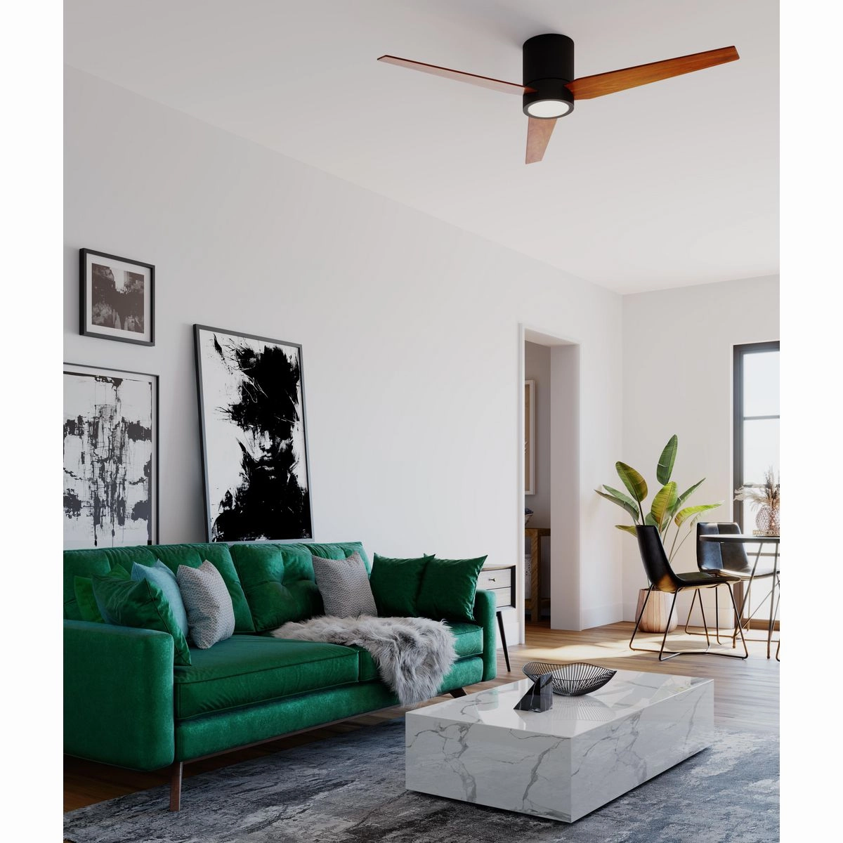 Braden 56"Ceiling Fan Architectural Bronze