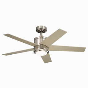 Brahm 48"Ceiling Fan Brushed Stainless Steel small electric fans for personal cooling