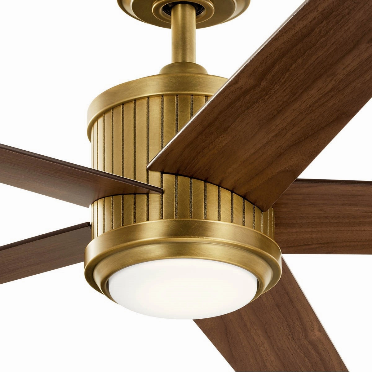 Brahm 56"Ceiling Fan Natural Brass