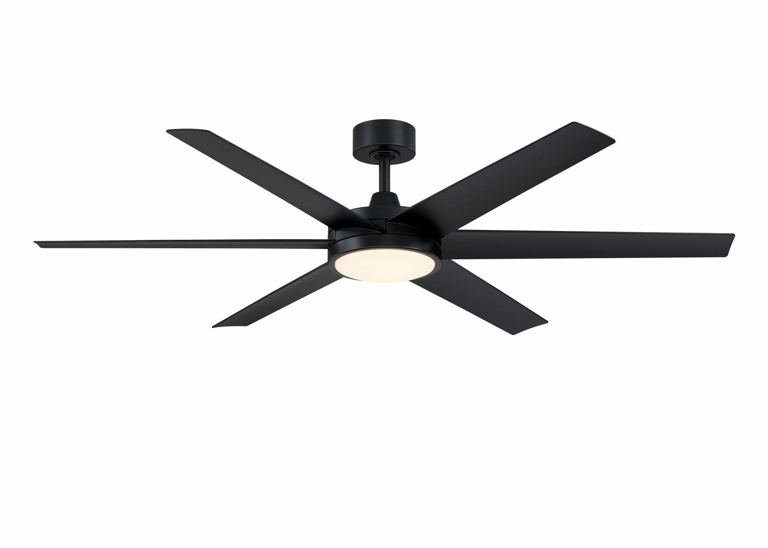 Brawn 64"Ceiling Fan Black modern electric fans for minimalist decor