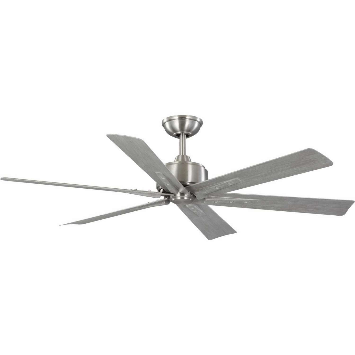 Brazas 56"Ceiling Fan Brushed Nickel sleek design electric fans for modern homes