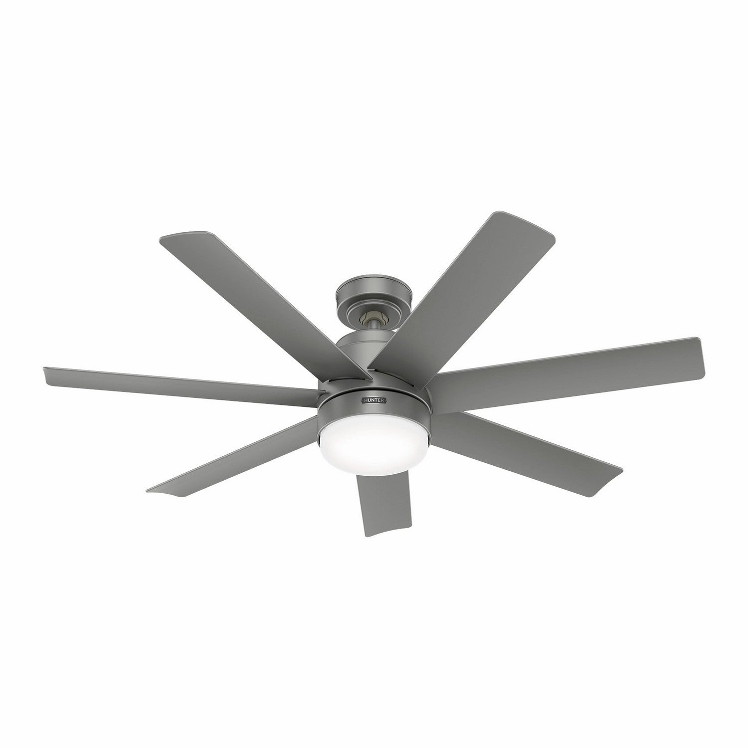 Brazos 52"Ceiling Fan Matte Silver cool breeze fans for quiet operation