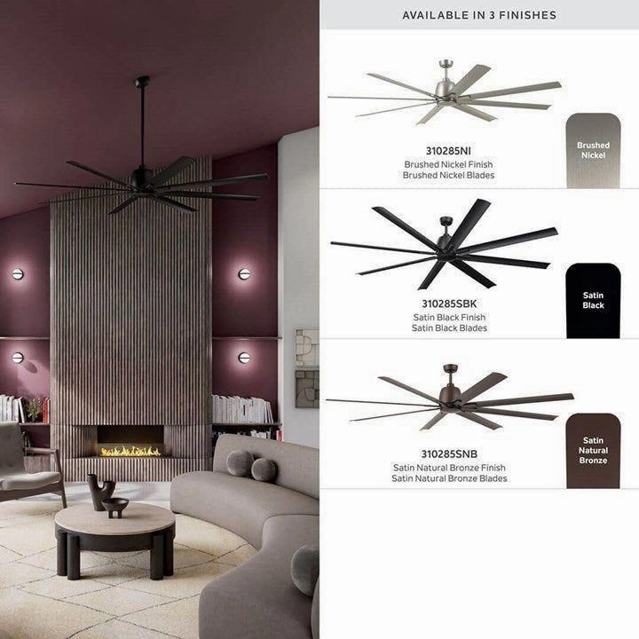Breda 84" 8-Blade Ceiling Fan
