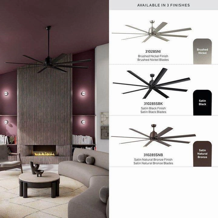 Breda 84" 8-Blade Ceiling Fan
