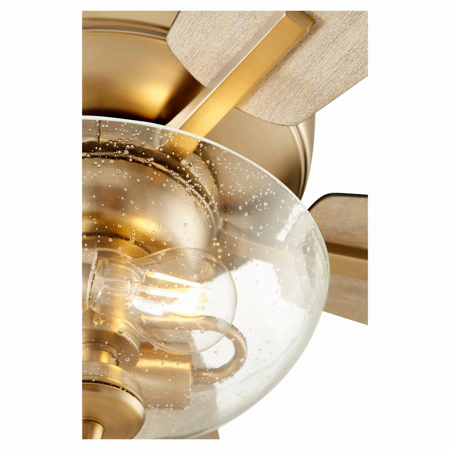 Breeze 52"Ceiling Fan Aged Brass