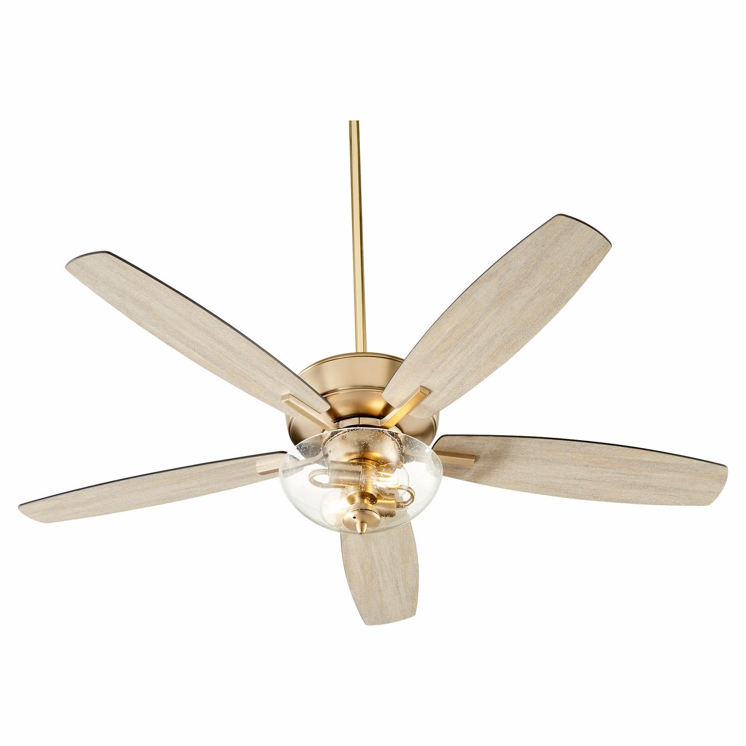 Breeze 52"Ceiling Fan Aged Brass