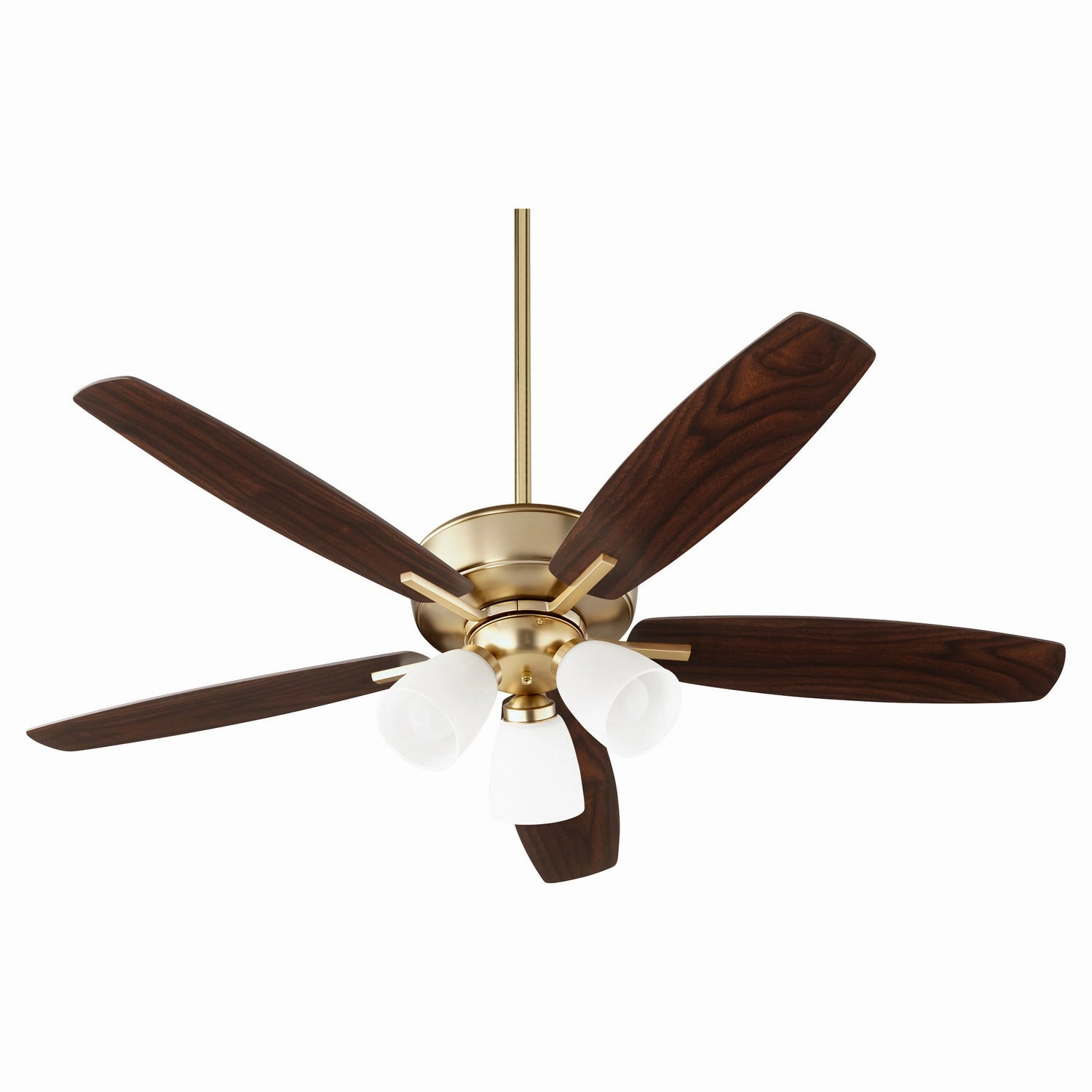 Breeze 52"Ceiling Fan Aged Brass