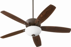Breeze 52"Ceiling Fan Oiled Bronze multi-speed fans with easy controls