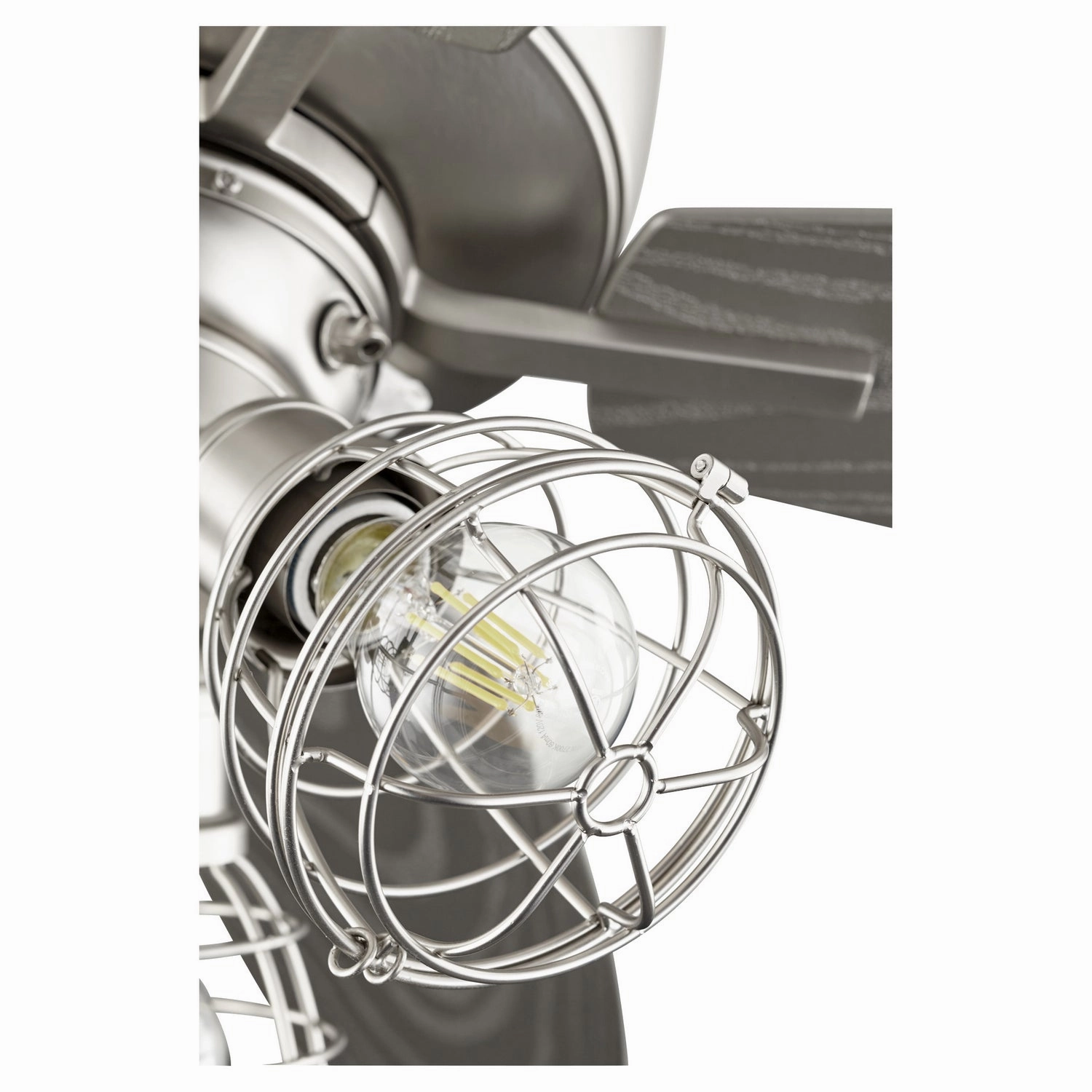 Breeze Patio 52"Patio Fan Satin Nickel