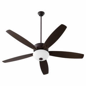 Breeze Patio 60"Patio Fan Oiled Bronze weatherproof fans for outdoor environments