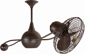 Brisa 2000 40"Ceiling Fan Bronzette quiet small fans for desk or nightstand