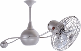 Brisa 2000 40"Ceiling Fan Brushed Nickel oscillating electric fans for full room circulation