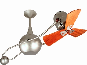 Brisa 2000 40"Ceiling Fan Brushed Nickel compact electric fans for small spaces