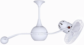 Brisa 2000 40"Ceiling Fan Gloss White small electric fans for personal cooling