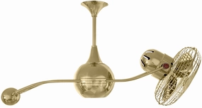 Brisa 2000 40"Ceiling Fan Polished Brass small electric fans for personal cooling