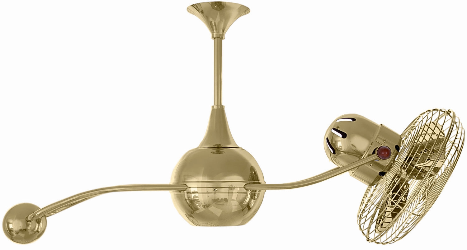 Brisa 2000 40"Ceiling Fan Polished Brass lightweight fans for moving around easily