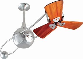 Brisa 2000 40"Ceiling Fan Polished Chrome quiet small fans for desk or nightstand