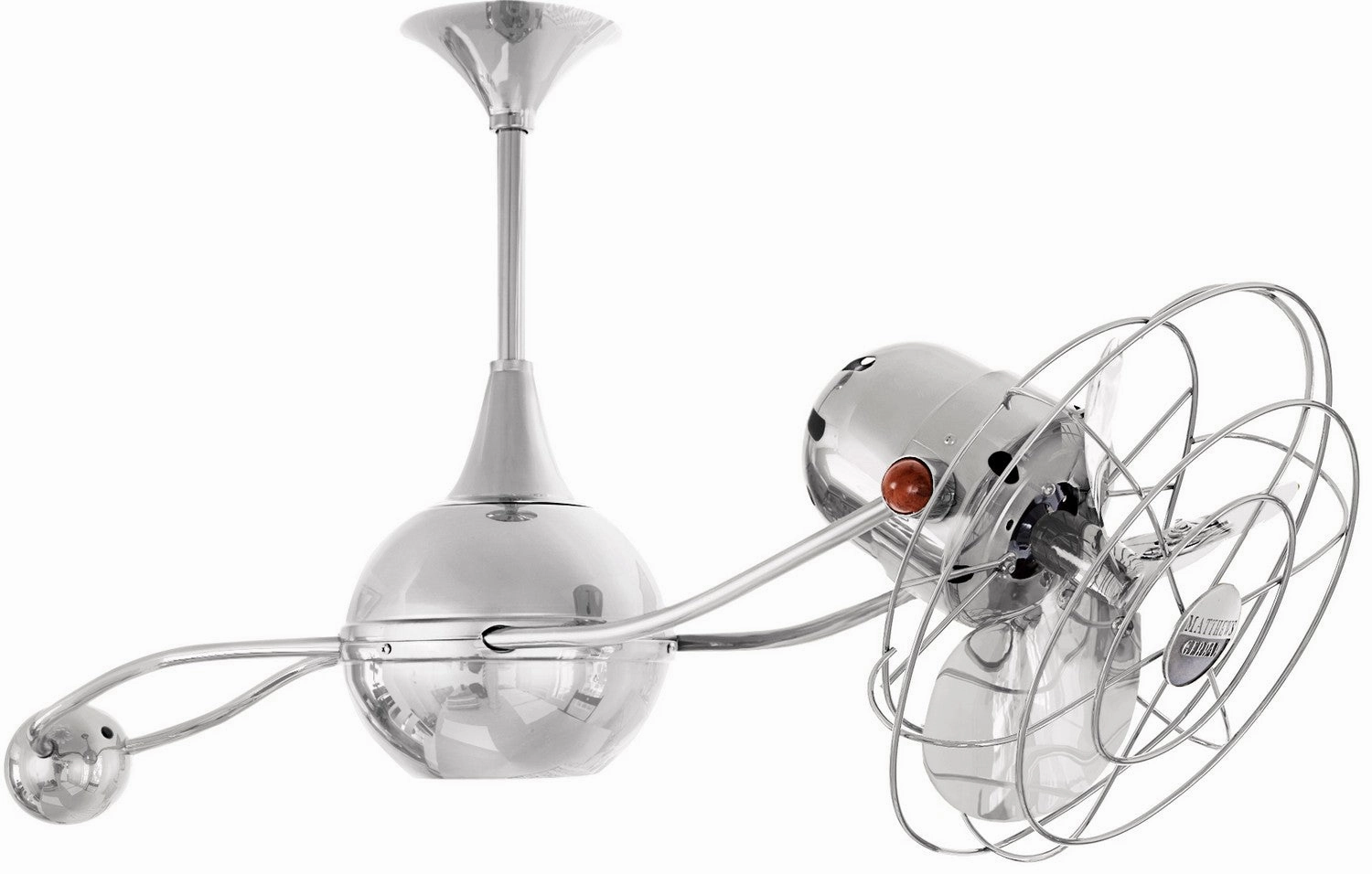 Brisa 2000 40"Ceiling Fan Polished Chrome best small fans for home and travel